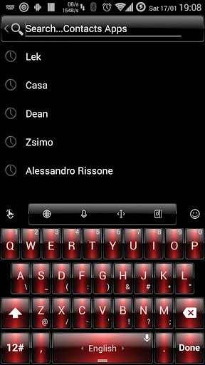 Theme for TP Keyboard Dusk Red