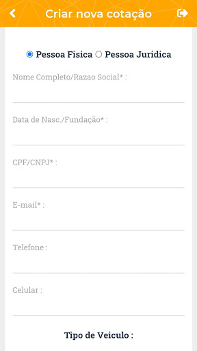 Android application Unikar - Proteção Veicular screenshort