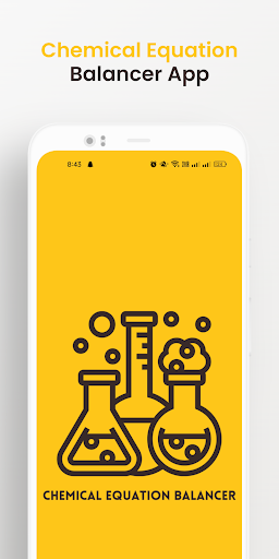 Screenshot of Chemical Equation Balancer App