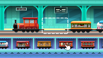Game screenshot こども列車総動員：子供向け列車シミュレーターゲーム mod apk