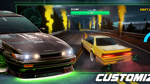 Static Shift Racing v57.6.1 MOD APK (Unlimited Money/Full Nitro) Gallery 1