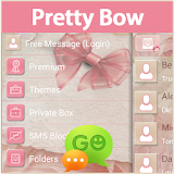 GO SMS Pretty Bow icon