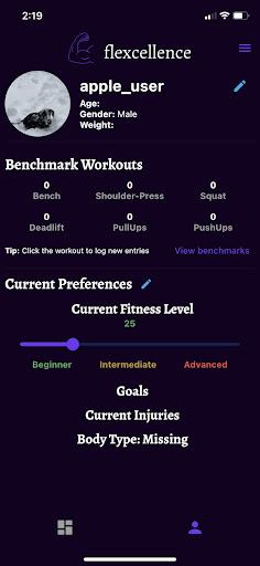 flexcellence Screen 3