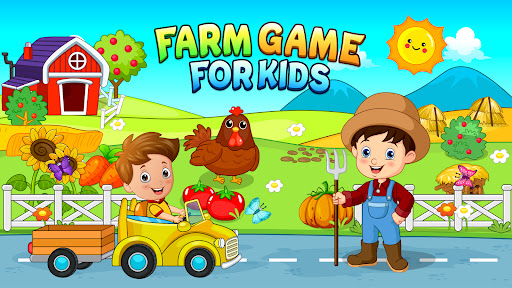 Android application Farm Animal Games for Kids screenshort