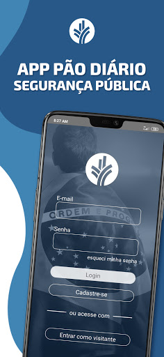 Android application Pão Diário - Segurança Pública screenshort