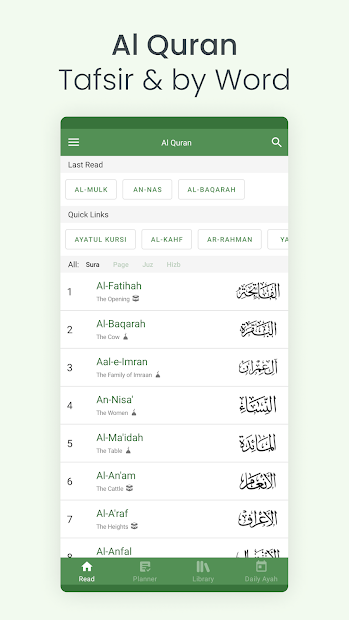 Screenshot 3 Quran (Tafsir y por palabra) android