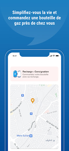 Android application Allo Gaz - Livraison de Gaz screenshort