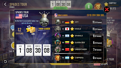 WHIST CLUB Screen 3