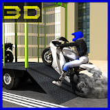 Urban Truck Transport Bikes 3D icon