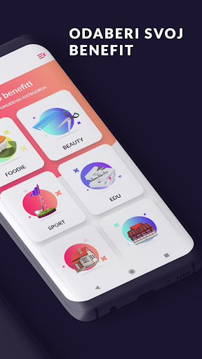 Moontop: Benefit program Screen 2