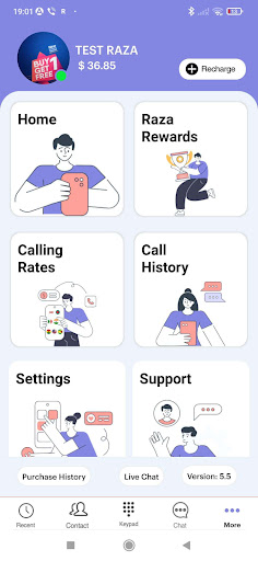 Raza Universe: Global Calling Screen 3