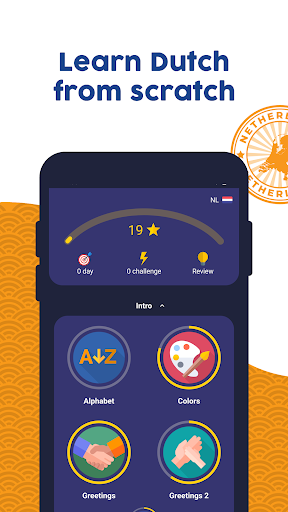Android application Learn Dutch - Beginners screenshort