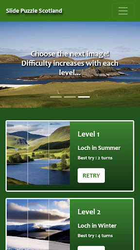 Android application Slide Puzzle Scotland screenshort