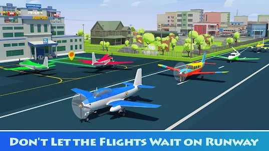 Flug Simulator Flughafen Spiel