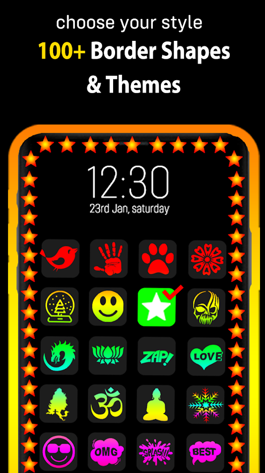 #4. Edge Lighting: LED Borderlight (Android) 由: Droidkraft Design Studio