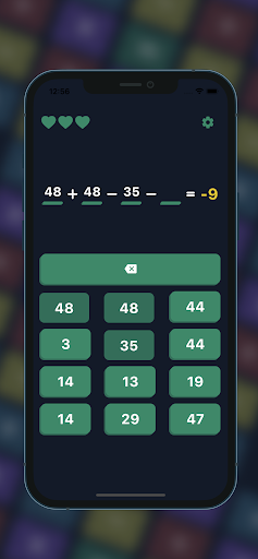 Numle: Fun math numbers game Screen 2