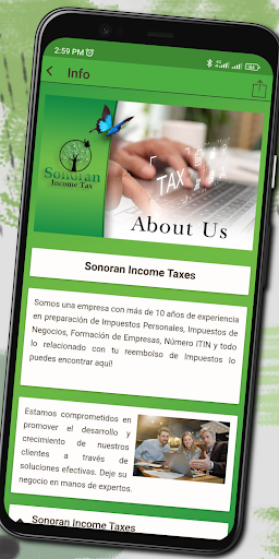 Sonoran Income Tax Screen 3