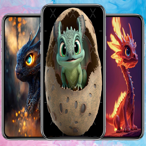 Cute Baby Dragon Wallpaper Windowsでダウンロード