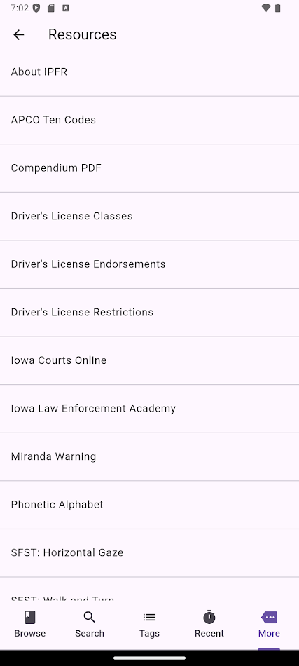 #7. IPFR (Android) Podle: Josh Lefler