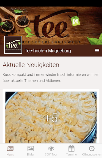 Android application Tee-hoch-n Die Tee-Lounge / Te screenshort