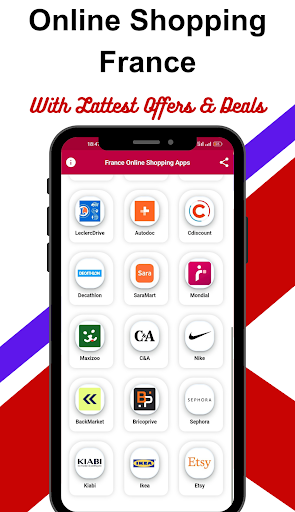France online shopping sites Screen 2