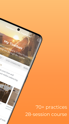 Screenshot of The Self Compassion App