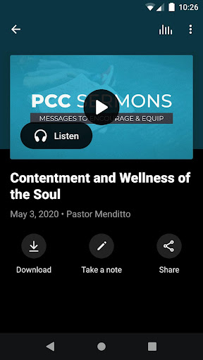 Philadelphia Christian Center Screen 3
