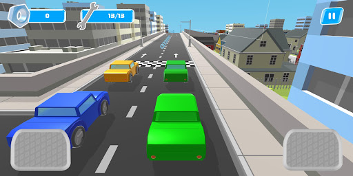 Android application Smashing cars screenshort