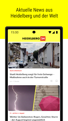 Android application HEIDELBERG24 screenshort