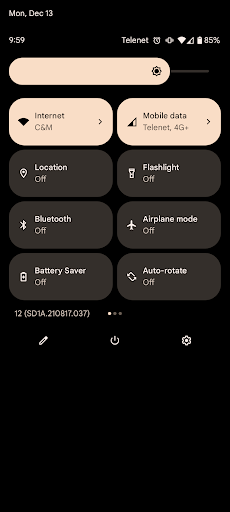 Android application Better Internet Tiles screenshort