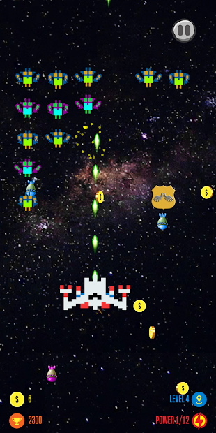 Imágen 3 Galaxia space attack android