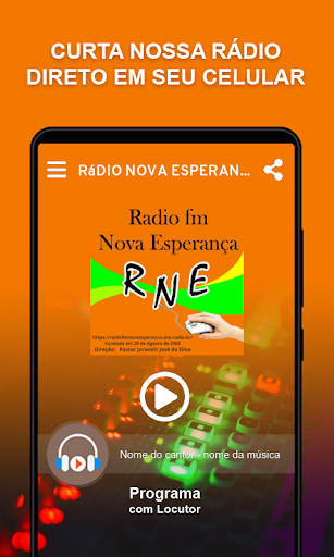RÁDIO NOVA ESPERANÇA Screen 3