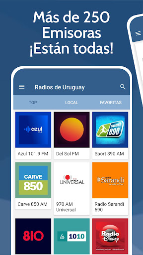 Radios de Uruguay FM AM Online Screen 2