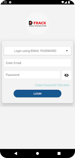 Android application DTRACK screenshort