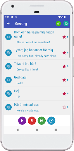 Learn Swedish Daily Screen 2