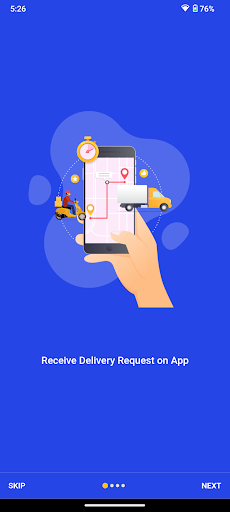 Android application OneTraker Agent screenshort