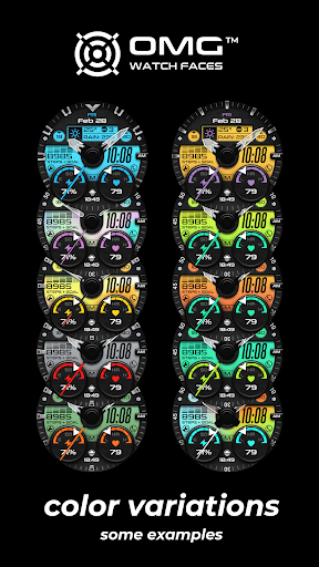 OMG 343 Hybrid Retro Watch screenshot 8