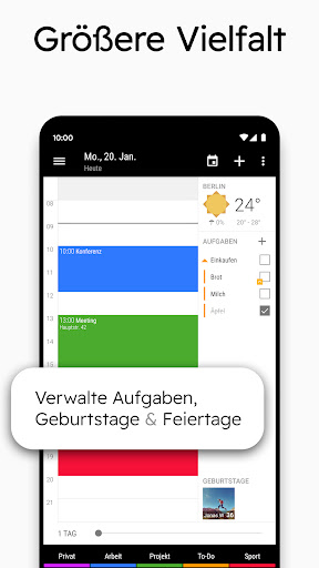 Business Kalender 2 Planer screenshot 7