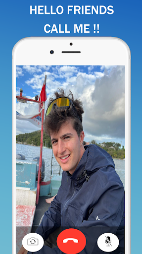 Android application Natan por Aí Fake Video Call screenshort