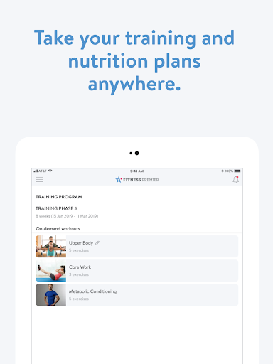 Screenshot of Fitness Premier 24/7 Clubs