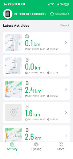 OneBiker Screen 3