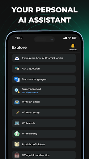AI Chat Chatbot Assistant Screenshot 4 - AppWisp.com