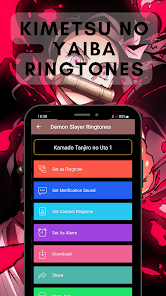 Captura 2 Tono de llamada Demon Slayer android
