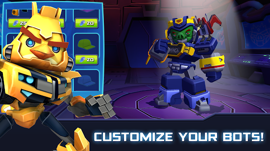 Angry Birds Transformers Screenshot