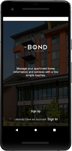Android application The Bond Resident screenshort