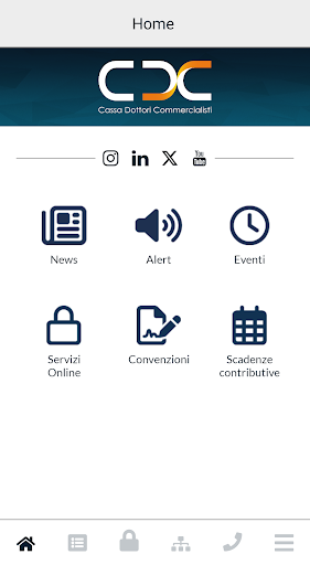 Android application CDC App screenshort