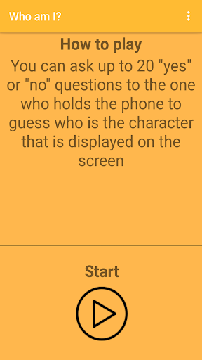 Who am I - Guess the characte