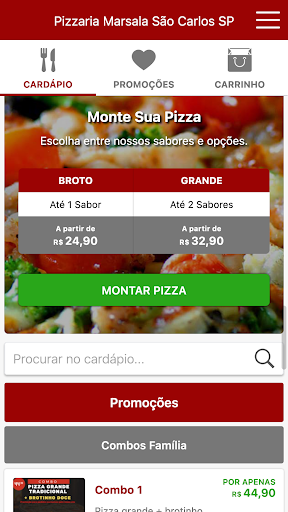 Pizzaria Marsala Screen 2