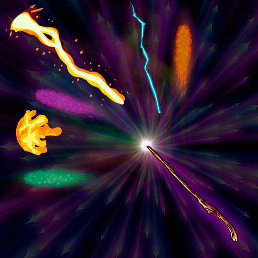 Magic wand simulator spells logo