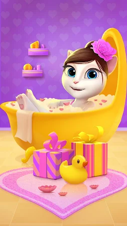 Game screenshot Моя Говорящая Анджела apk download